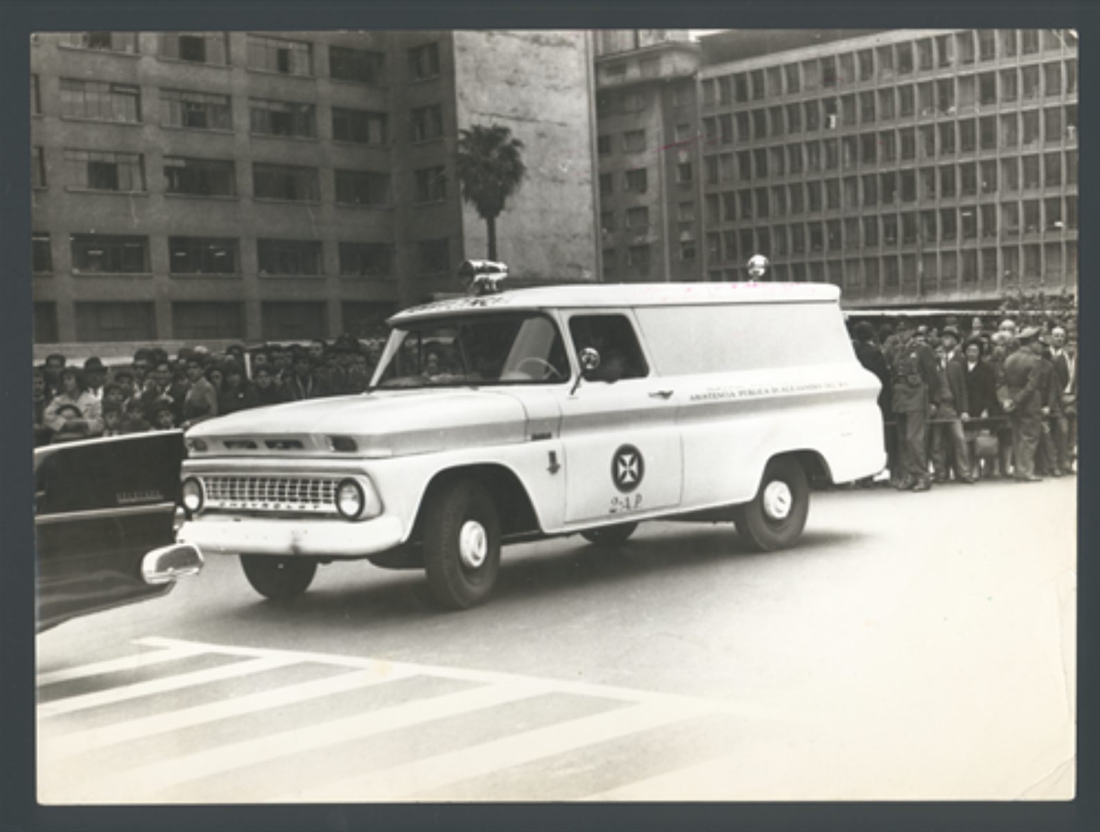 Ambulancia histórica de la Asistencia Pública